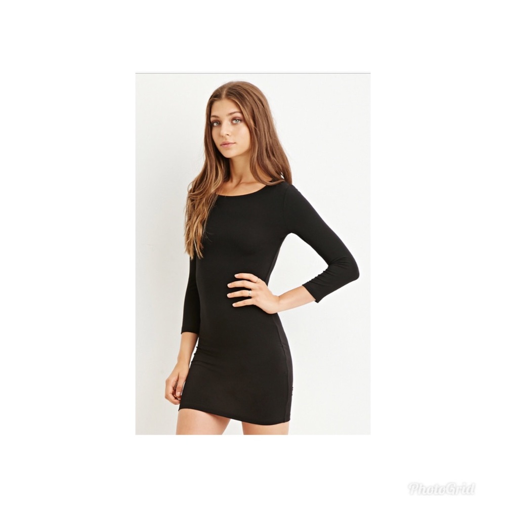 A simple red dress